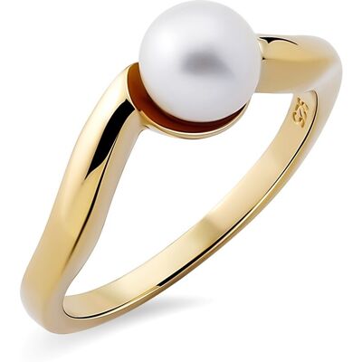 Orphelia Damen-Ring Sterling-Silber 925 – Gold ZR-7507/G Gold K Orphelia Damen-Ring Sterling-Silber 925 – Gold ZR-7507/G Gold K