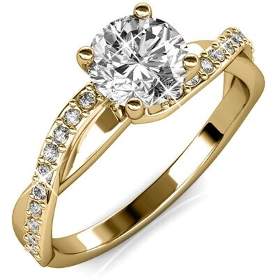 MYC Paris Eleanor Ring - Silber und Kristall Silber L 1/2 MYC Paris Eleanor Ring - Silber und Kristall Silber L 1/2
