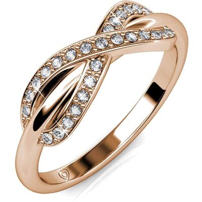 MYC Paris Trist Ring - Roségold und Kristall Roségold NICHT MYC Paris Trist Ring - Roségold und Kristall Roségold NICHT