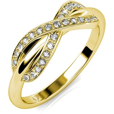 MYC Paris Trist Ring - Gold und Kristall Gold Ö MYC Paris Trist Ring - Gold und Kristall Gold Ö