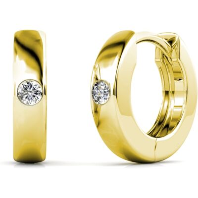 MYC Paris Ringe Ohrringe - Gold und Kristall Gold Einheitsgröße MYC Paris Ringe Ohrringe - Gold und Kristall Gold Einheitsgröße