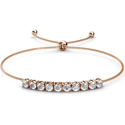 MYC Paris Crystal Mia Armbänder - Roségold und Kristall Roségold Einheitsgröße MYC Paris Crystal Mia Armbänder - Roségold und Kristall Roségold Einheitsgröße