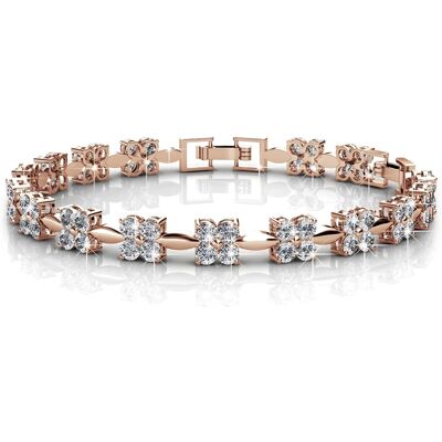 MYC Paris Süße Armbänder - Roségold und Kristall Roségold Einheitsgröße MYC Paris Süße Armbänder - Roségold und Kristall Roségold Einheitsgröße