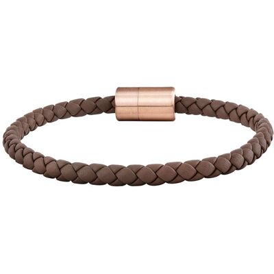 cai Armband Leder olivenblattgegerbt braun rosé Braun Einheitsgröße cai Armband Leder olivenblattgegerbt braun rosé Braun Einheitsgröße