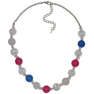 Steuer Modeschmuck Kette Metall Glänzend Achat Kristall Mehrfarben Einheitsgröße Steuer Modeschmuck Kette Metall Glänzend Achat Kristall Mehrfarben Einheitsgröße