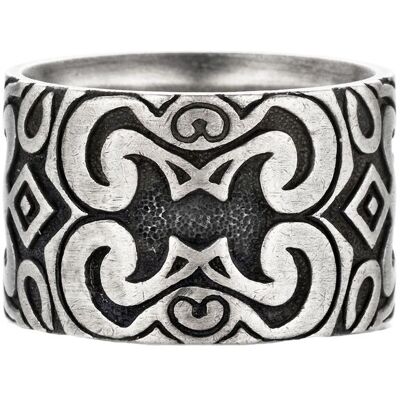 cai Ring 925/- Sterling Silber oxidiert matt Amerika Silber U cai Ring 925/- Sterling Silber oxidiert matt Amerika Silber U