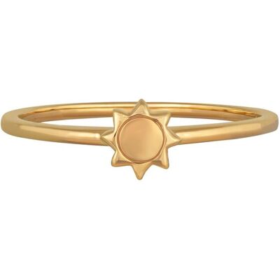 cai Ring 925 Sterling Silber gelb vergoldet Sonne Gold O 1/2 cai Ring 925 Sterling Silber gelb vergoldet Sonne Gold O 1/2