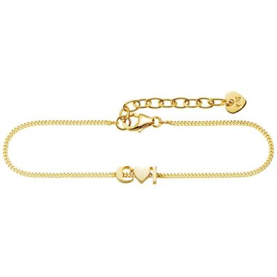 cai Armband 925/- Sterling Silber vergoldet "cai" Gold Einheitsgröße cai Armband 925/- Sterling Silber vergoldet "cai" Gold Einheitsgröße