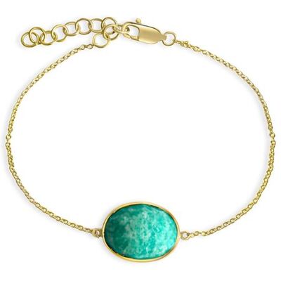Jamelli Armband 925/- Sterling Silber Gold Einheitsgröße Jamelli Armband 925/- Sterling Silber Gold Einheitsgröße