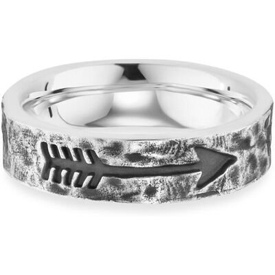 cai Ring 925/- Sterling Silber rhodiniert matt Pfeil Silber U cai Ring 925/- Sterling Silber rhodiniert matt Pfeil Silber U
