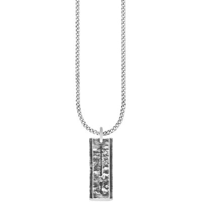 cai Anhänger mit Kette 925/- Sterling Silber oxidiert Pfeil Silber Einheitsgröße cai Anhänger mit Kette 925/- Sterling Silber oxidiert Pfeil Silber Einheitsgröße