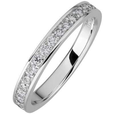 Lyomi Ring 585/- Weißgold 17 synth. Diam. 0,43ct. Silber NICHT Lyomi Ring 585/- Weißgold 17 synth. Diam. 0,43ct. Silber NICHT