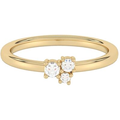 Diam Addict Ring 585 Gelbgold mit im Labor gezüchteten Diamanten Gold NICHT Diam Addict Ring 585 Gelbgold mit im Labor gezüchteten Diamanten Gold NICHT