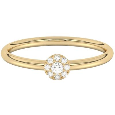 Diam Addict Ring 585 Gelbgold mit im Labor gezüchteten Diamanten Gold NICHT Diam Addict Ring 585 Gelbgold mit im Labor gezüchteten Diamanten Gold NICHT