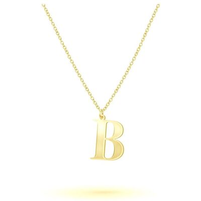 Beka & Bell BEKA&BELL Anhänger mit Kette 925-Sterling Silber Glänzend 45cm Gold Einheitsgröße Beka & Bell BEKA&BELL Anhänger mit Kette 925-Sterling Silber Glänzend 45cm Gold Einheitsgröße