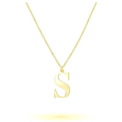 Beka & Bell BEKA&BELL Anhänger mit Kette 925-Sterling Silber vergoldet Glänzend 45cm Gold Einheitsgröße Beka & Bell BEKA&BELL Anhänger mit Kette 925-Sterling Silber vergoldet Glänzend 45cm Gold Einheitsgröße