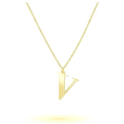 Beka & Bell BEKA&BELL Anhänger mit Kette 925-Sterling Silber vergoldet Glänzend 45cm Gold Einheitsgröße Beka & Bell BEKA&BELL Anhänger mit Kette 925-Sterling Silber vergoldet Glänzend 45cm Gold Einheitsgröße