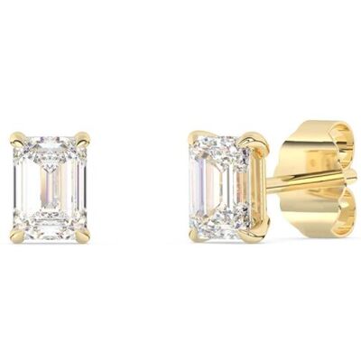 Diam Addict Ohrring 585 Gelbgold mit im Labor gezüchtetem Diamanten Silber Einheitsgröße Diam Addict Ohrring 585 Gelbgold mit im Labor gezüchtetem Diamanten Silber Einheitsgröße
