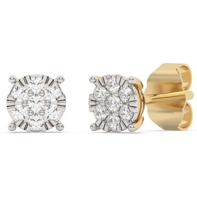 Diam Addict Ohrring 585 Gelbgold mit im Labor gezüchteten Diamanten Gold Einheitsgröße Diam Addict Ohrring 585 Gelbgold mit im Labor gezüchteten Diamanten Gold Einheitsgröße