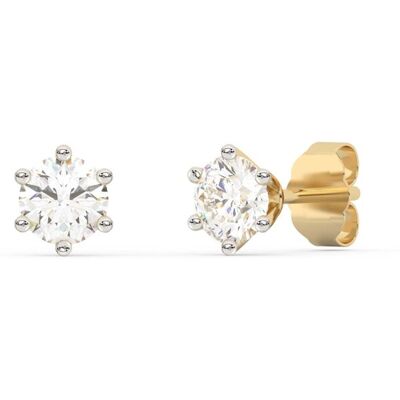 Diam Addict Ohrring 585 Gelbgold mit im Labor gezüchtetem Diamanten Gold Einheitsgröße Diam Addict Ohrring 585 Gelbgold mit im Labor gezüchtetem Diamanten Gold Einheitsgröße