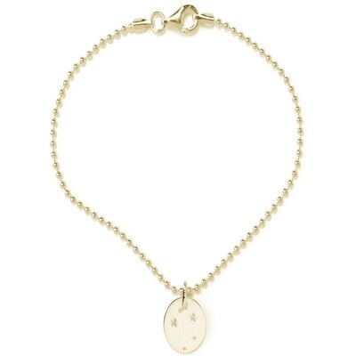 Beka & Bell BEKA&BELL Armband 925 Sterling Silber Glänzend 19cm Waage Gold Einheitsgröße Beka & Bell BEKA&BELL Armband 925 Sterling Silber Glänzend 19cm Waage Gold Einheitsgröße