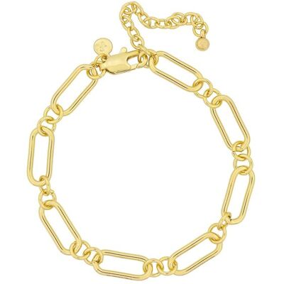 Fashionbox Armband Messing vergoldet Gold Einheitsgröße Fashionbox Armband Messing vergoldet Gold Einheitsgröße