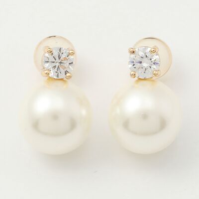 U.S. Polo Assn US Polo Assn Jewellery Maisie Gelbgold-Ohrringe Weiß & Gold Einheitsgröße U.S. Polo Assn US Polo Assn Jewellery Maisie Gelbgold-Ohrringe Weiß & Gold Einheitsgröße
