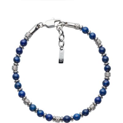 U.S. Polo Assn US Polo Assn Jewellery Oliver Armband mit Natursteinen Blau-Multi Einheitsgröße U.S. Polo Assn US Polo Assn Jewellery Oliver Armband mit Natursteinen Blau-Multi Einheitsgröße