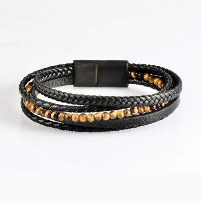 U.S. Polo Assn US Polo Assn Jewellery Brandon Schwarzes Armband Schwarz Einheitsgröße U.S. Polo Assn US Polo Assn Jewellery Brandon Schwarzes Armband Schwarz Einheitsgröße
