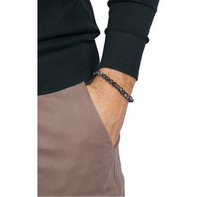 U.S. Polo Assn US Polo Assn Jewellery Voyager Armband mit Natursteinen Grau Einheitsgröße U.S. Polo Assn US Polo Assn Jewellery Voyager Armband mit Natursteinen Grau Einheitsgröße