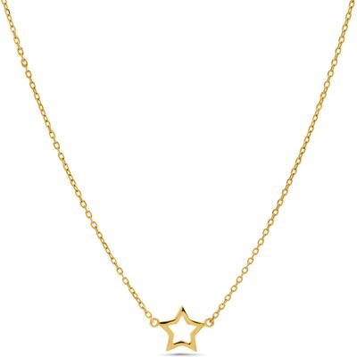 Halskette Luxenter Sterling Silber 925 18k vergoldet - Bandoead Gold Einheitsgröße Halskette Luxenter Sterling Silber 925 18k vergoldet - Bandoead Gold Einheitsgröße