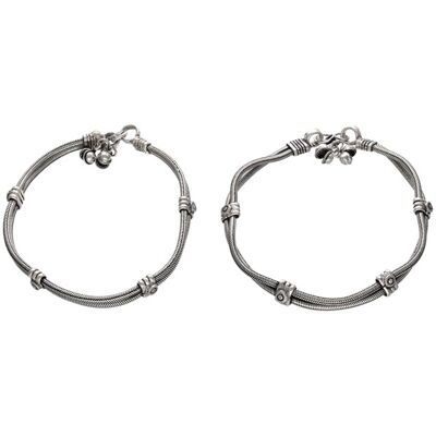 IZIA Fußkettchen Damen Silber Mehrfarbig Silber Einheitsgröße IZIA Fußkettchen Damen Silber Mehrfarbig Silber Einheitsgröße