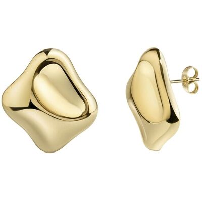 Zeeme Stainless Steel Ohrstecker Edelstahl/PVD gelb Gold Einheitsgröße Zeeme Stainless Steel Ohrstecker Edelstahl/PVD gelb Gold Einheitsgröße