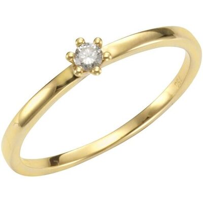 Orolino Ring Gold 750 mit Brillant 0,07ct. Gold NICHT Orolino Ring Gold 750 mit Brillant 0,07ct. Gold NICHT