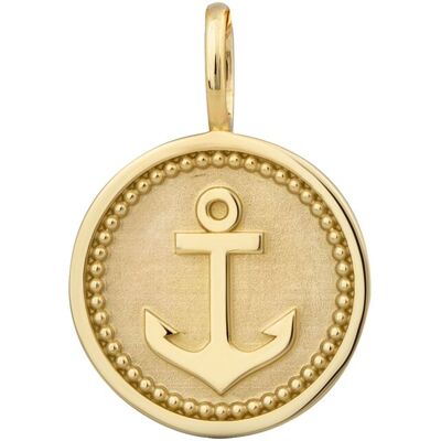Orolino Anhänger Gold 375 mit Anker-Motiv Gold Einheitsgröße Orolino Anhänger Gold 375 mit Anker-Motiv Gold Einheitsgröße