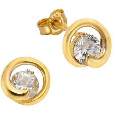 Fascination by Ellen K. Ohrstecker 585/- Gelbgold Zirkonia Gold Einheitsgröße Fascination by Ellen K. Ohrstecker 585/- Gelbgold Zirkonia Gold Einheitsgröße