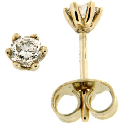 Orolino Ohrringe Gold 585 mit 2 natürlichen Brillanten zus. 0,30ct. Gold Einheitsgröße Orolino Ohrringe Gold 585 mit 2 natürlichen Brillanten zus. 0,30ct. Gold Einheitsgröße