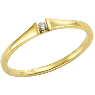 Orolino Ring Gold 585 mit Brillant 0,04ct. Gold NICHT Orolino Ring Gold 585 mit Brillant 0,04ct. Gold NICHT