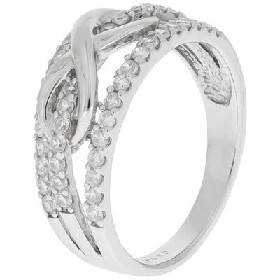 Zeeme Silber Ring Silber 925 rhodiniert mit Unendlichkeitssymbol Silber O 1/2 Zeeme Silber Ring Silber 925 rhodiniert mit Unendlichkeitssymbol Silber O 1/2
