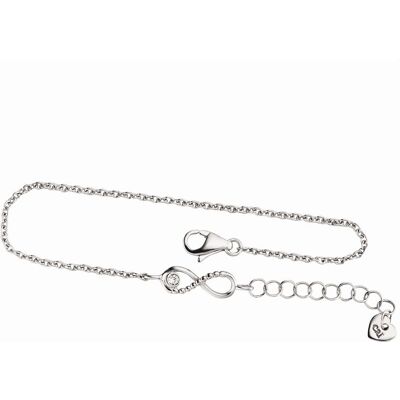 cai Armband 925/- Sterling Silber rhodiniert Zirkonia Silber Einheitsgröße cai Armband 925/- Sterling Silber rhodiniert Zirkonia Silber Einheitsgröße
