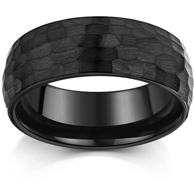 Zeeme Stainless Steel Ring Wolfram schwarz Schwarz V 1/2 Zeeme Stainless Steel Ring Wolfram schwarz Schwarz V 1/2
