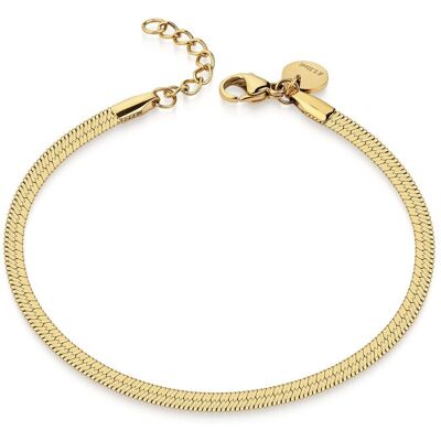 Zeeme Stainless Steel Armband Stahl PVD gelb 18+2cm Gold Einheitsgröße Zeeme Stainless Steel Armband Stahl PVD gelb 18+2cm Gold Einheitsgröße