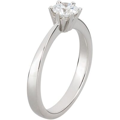Orolino Ring Gold 750 mit natürlichem Brillant 0,50ct. Silber NICHT Orolino Ring Gold 750 mit natürlichem Brillant 0,50ct. Silber NICHT