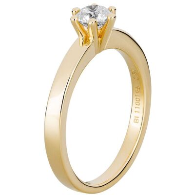 Orolino Ring Gold 585 mit natürlichem Brillant 0,50ct. Gold Q Orolino Ring Gold 585 mit natürlichem Brillant 0,50ct. Gold Q