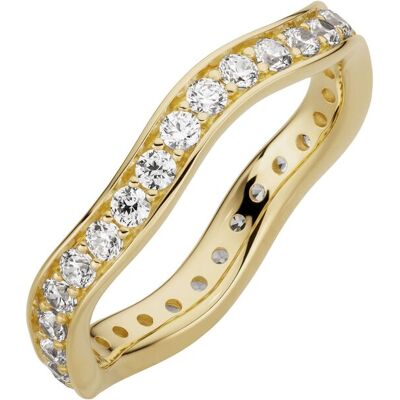 Orolino Ring 333/- Gelbgold glanz synth. Zirkonia Gold Q Orolino Ring 333/- Gelbgold glanz synth. Zirkonia Gold Q