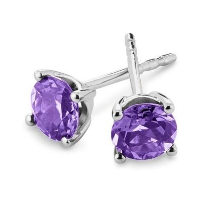 Orolino Ohrringe Gold 375 mit echtem Amethyst Silber Einheitsgröße Orolino Ohrringe Gold 375 mit echtem Amethyst Silber Einheitsgröße