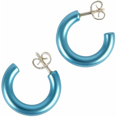 DeMarie Ohrringe eloxiertes Aluminium hellblau Blau Einheitsgröße DeMarie Ohrringe eloxiertes Aluminium hellblau Blau Einheitsgröße