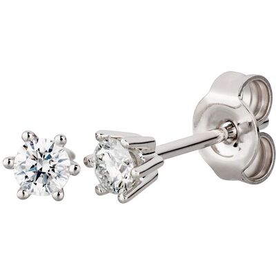 Orolino Ohrringe Gold 750 mit 2x Brillant zus. 0,25 ct. Silber Einheitsgröße Orolino Ohrringe Gold 750 mit 2x Brillant zus. 0,25 ct. Silber Einheitsgröße