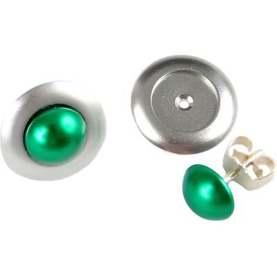 DeMarie Ohrstecker eloxiertes Aluminium Grün Einheitsgröße DeMarie Ohrstecker eloxiertes Aluminium Grün Einheitsgröße
