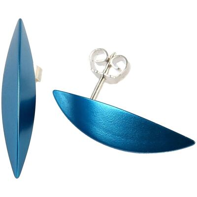 DeMarie Ohrstecker eloxiertes Aluminium Blau Einheitsgröße DeMarie Ohrstecker eloxiertes Aluminium Blau Einheitsgröße